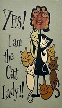 Yes! I Am The Cat Lady/Jett-Starr - Fridge Magnet - £14.45 GBP