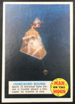 Vintage 1969 Topps Man On The Moon #9A Homeward Bound Apollo 10 Gene Cernan EX - £7.44 GBP