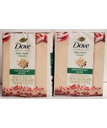 Dove Peppermint Bark Limited Editon Holiday Treats Body Soap 4 Beauty Bars - £10.39 GBP