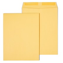 Staples Gummed Flap Kraft Catalog Envelopes 9-1/2&quot; x 12-1/2&quot; Brown 100/BX 534743 - £28.46 GBP