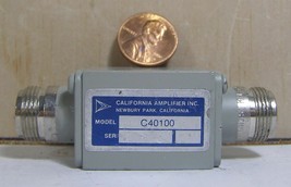 CALIFORNIA AMPS AMPLIFIER MODEL: 640100 .. N-TYPE - $19.99