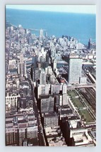 Aerial View of the Loop Chicago Illinois IL UNP Unused Chrome Postcard O9 - $2.92