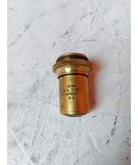 AO Spencer 18mm NA 0.30 APOCH. 10X Vintage Brass Microscope Objective AS-IS - $82.85