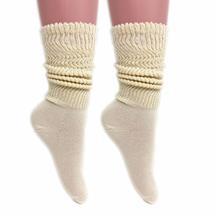 AWS/American Made Cotton Lightweight Slouch Socks for Women Extra Thin S... - £7.32 GBP
