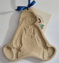 Vintage/NWT 1986 Raggedy Andy Brown Bag Cookie Art Cookie Mold Craft - £8.56 GBP