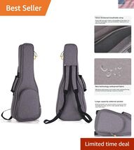 Ukulele Case 15MM Heavy Sponge Padding Waterproof Dustproof Shockproof U... - $69.27