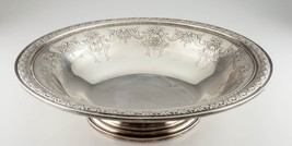 Gorham Sterling Silver King Edward Large Footed Bowl #378 Gorgeous Cente... - £1,243.50 GBP
