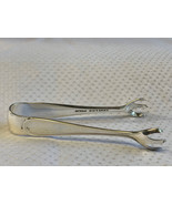 S Kirk &amp; Son Sterling Silver Claw Foot Cube Tongs Nips 21.55g Kitchen Ut... - £38.94 GBP