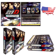 Initial D Stage 1-6 + 3 Movies Anime Dvd English Subtitle Region All - £48.70 GBP