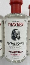Thayers Alcohol-free Facial Toner Rose Petal Witch Hazel 12oz COMBINE SHIPPING - £4.71 GBP