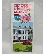 Vintage The Crossroads Of Perry Georgia Interstate 75 Map Brochure - $221.44 MXN