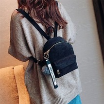 Cute velvet Backpack For Teenagers Children Mini Back Pack Kawaii Girls Kids Sma - £23.21 GBP