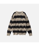 Striped Distressed Vintage Sweater - $44.99