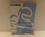 Yamaha TT-R125T TT-R125ET TT-R125LWT TT-R125LWET Owner&#39;s Service Manual  - $40.49