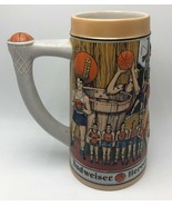 1991 Budweiser Anheuser-Busch Heroes Of The Hardwood Cup Mug Collectible - £3.51 GBP