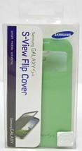 New Genuine Samsung Galaxy S4 Mint Green S-View Flip Cover Phone Window Case Oem - £3.68 GBP