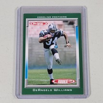 DeAngelo Williams RC Rookie #451 Panthers 2006 Topps Total Football - £2.71 GBP