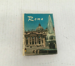 Vintage Roma travel souvenir pictures  small color photos fold out style... - $19.75