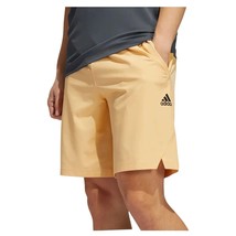 Adidas Mens Aeroready Axis Knit 3.0 Training Shorts HN3090 Orange Size M... - $35.00