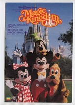 Walt Disney World Magic Kingdom Map &amp; Guide 1982 Presented by Polaroid B... - £17.22 GBP