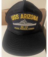 Vintage USS ARIZONA PEARL HARBOR BB-39 SNAPBACK Baseball Cap Trucker Hat... - $88.71 CAD