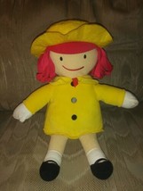 Kohls Cares Madeline Plush 13&quot; Yellow Clothes Red Hair Doll Stuffed Toy ... - £10.27 GBP