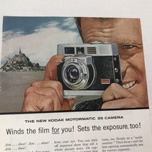 Eastman Kodak 35mm Vtg 1961 Print Ad Original Color Advertising - £7.77 GBP