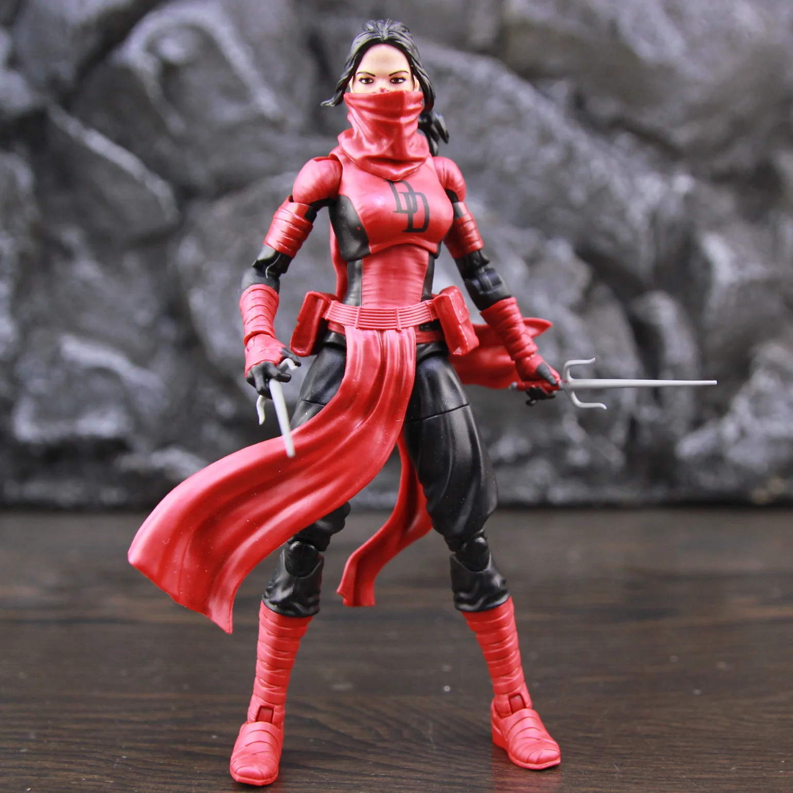 Marvel Legends Elektra Natchios Daredevil Lady 6&quot; Action Figure Defenders Toys - £42.14 GBP+