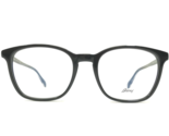 Brioni Eyeglasses Frames BR0033O 001 Black Silver Square Full Rim 52-20-145 - $149.08