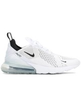 Nike Mens Air Max 270 Lifestyle Running Shoes,Black/White Size 9 - $190.09