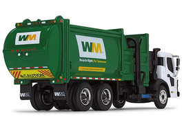 Mack LR Refuse Garbage Truck with McNeilus ZR Side Loader &quot;Waste Management&quot; Whi - £54.54 GBP