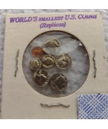 World&#39;s Smallest U.S. Coins, 7-piece Novelty Set - £10.19 GBP