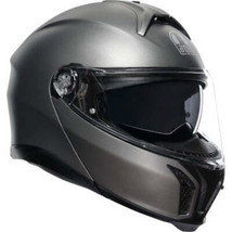 AGV Tourmodular Motorcycle Helmet - Luna Matte Gray - Large 201251F4OY00514 - $659.00