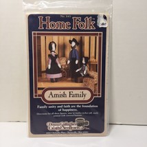 Amish Family Home Folk Pattern 9&quot; - 12&quot; Tall Jointed Donna Gallagher - £10.27 GBP