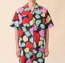 Marni Short Sleeve Cuffed Shirt Black - $5,526.72 MXN