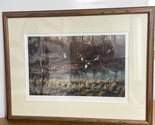 Framed &amp; Matted Print of &quot;Apple River Mallards” By  Terry Redlin - Ducks... - £34.68 GBP
