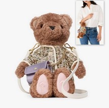 Kate Spade Oh What Fun 3D Teddy Bear Crossbody Bag Women&#39;s Novelty Handb... - $248.00