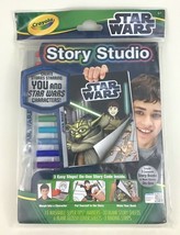 Story Studio Crayola Star Wars Create 3 Story Books New Sealed Lucas Films Toy - £10.09 GBP