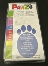 10 NEW Pawz Medium Blue Rubber Dog Boots Reusable Waterproof Protex - £9.72 GBP
