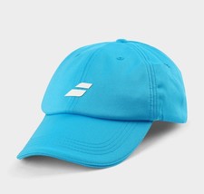 Babolat Pure Logo Cap Unisex Adjustable Tennis Hat Sports Cyan Blue NWT ... - $26.91