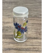 Vintage Miniature Mini Decorative Bottle Flowers Floral KG JD - $13.56 CAD