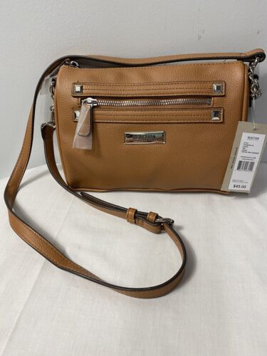 Primary image for Kenneth Cole Reaction Brown Kortney Mini Crossbody Purse, NWT