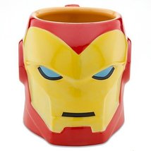 Disney Sculptured Iron Man Mug Brand New Marvel Comics Three-dimensional - $32.66
