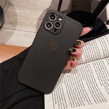 Ottwn Candy Color Love Heart Pattern Phone Case For iPhone 11 12 13 14 Pro Max M - £5.84 GBP