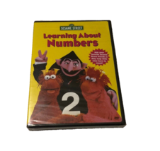 $5 Sesame Street Learning About Numbers DVD 2004 Vintage New - £4.41 GBP