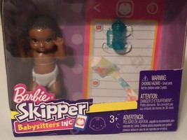 Barbie Skipper Babysitters Inc African American Black Baby Doll by Mattel NEW - £7.16 GBP