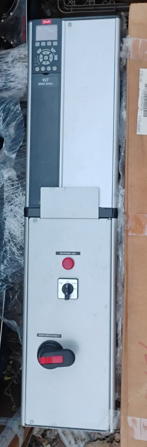 Danfoss 131H7034 40HP VLT HVAC Drive VFD Motor Control Panel 3Ph 460VAC ... - $1,975.05