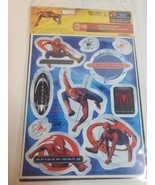 VTG Spiderman Sticker Sheet Marvel 2004 NEW OLD STOCK Columbia Pictures ... - £15.43 GBP