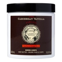 Perlier 1793 Caribbean - 16.9 oz Jumbo - Body Butter - VANILLA &amp; ORANGE RIND - £29.96 GBP