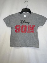 Tultex Gray &#39;Disney Son&#39; T-Shirt Size XS NWOT - $9.69